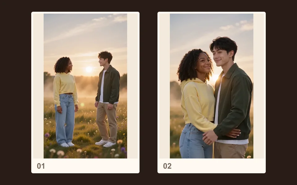 Schema esplicativo: Scegli il momento.